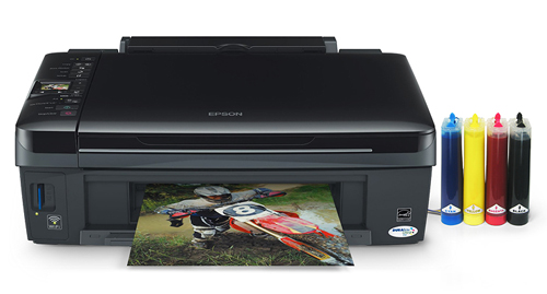 Принтер с СНПЧ Epson Stylus SX420W